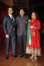 Adhyayan Suman, Shekhar Suman at Genelia D_Souza and Ritesh Deshmukh wedding reception in Hotel Grand Hyatt, Mumbai on 4th Feb 2012 (95).JPG